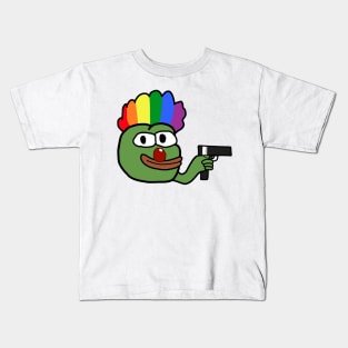 Belle Delphine's Clown Pepe The Frog Kids T-Shirt